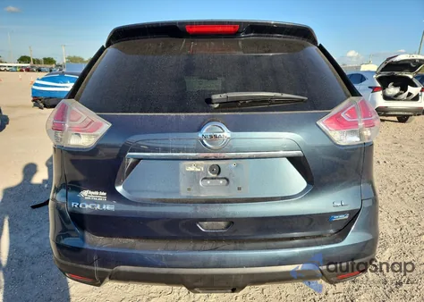 2014 Nissan Rogue S из США, поврежденный, VIN 5N1AT2MT4EC770683